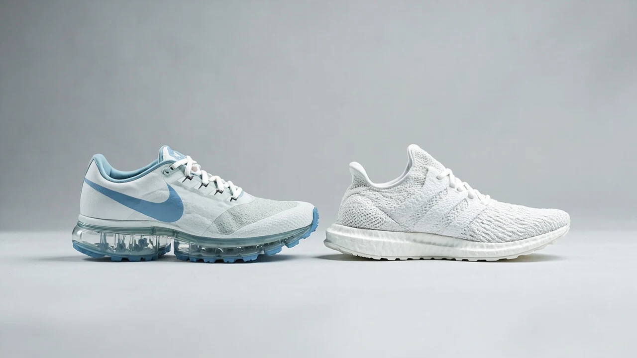 Nike Air vs Adidas Boost — порівняння технологій амортизації кросівок Nike Air Max та Adidas Ultraboost